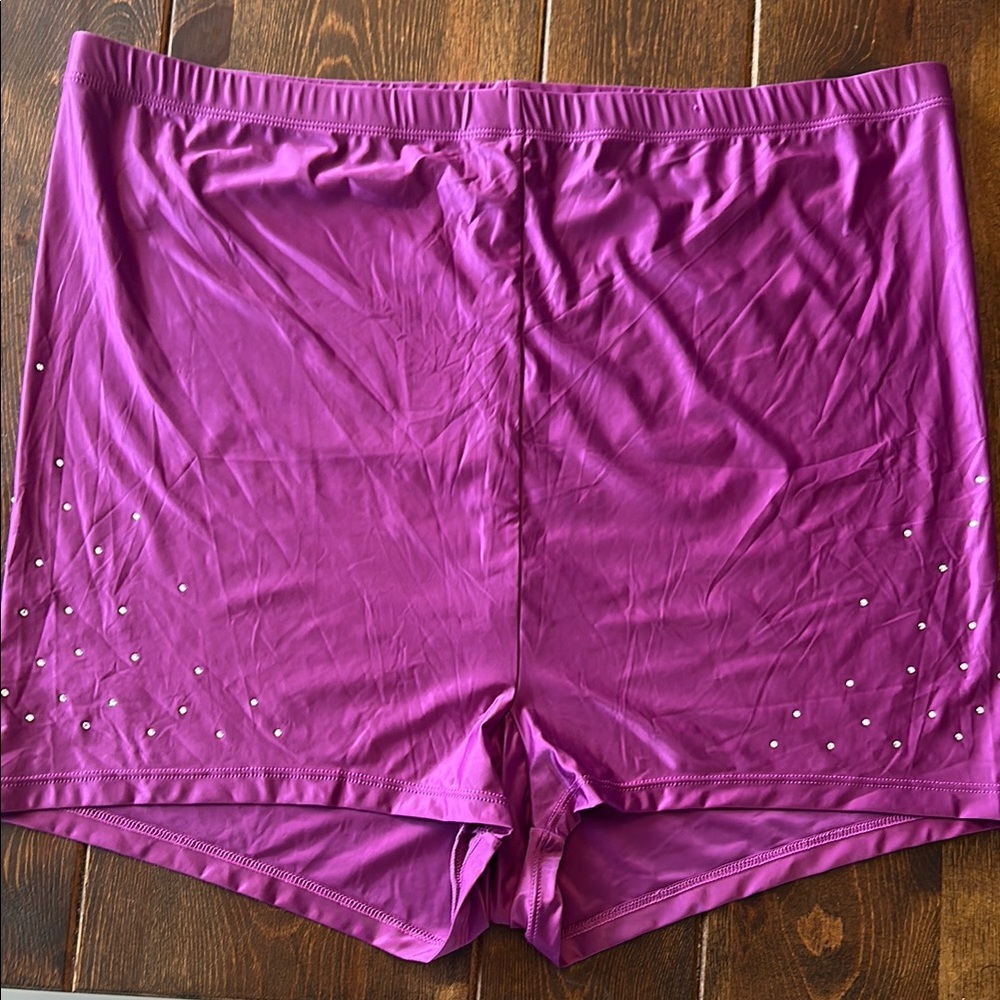 Torrid Purple Swim Shorts